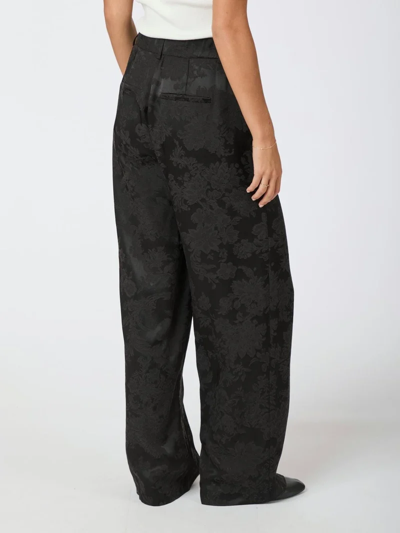 Neo Noir - Emmett Jacquard Pants - Black