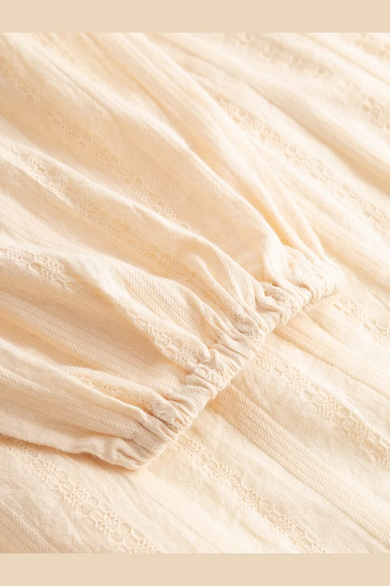 Noella - N-Liletta Dress 15320003 - 974 - Ivory