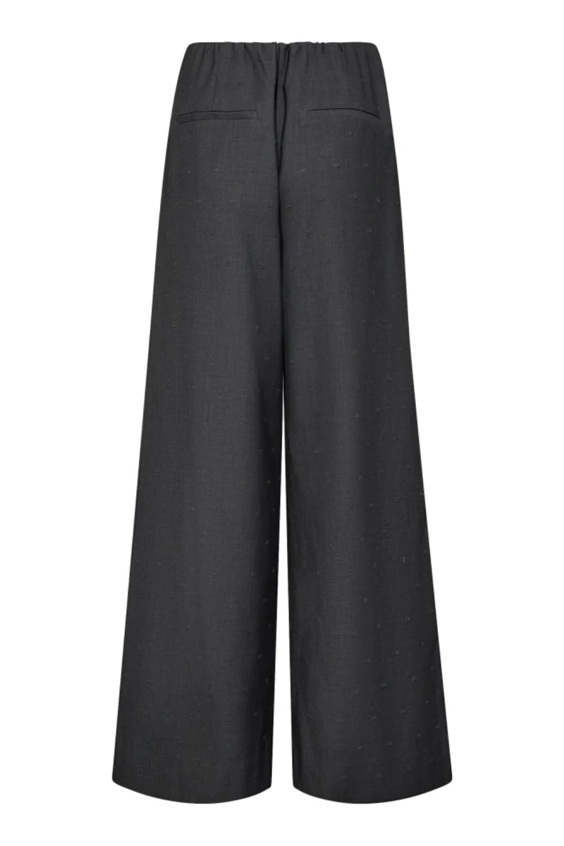 Co´Couture - Sagacc Pleat Pant 31566 - 139 - Mid Grey