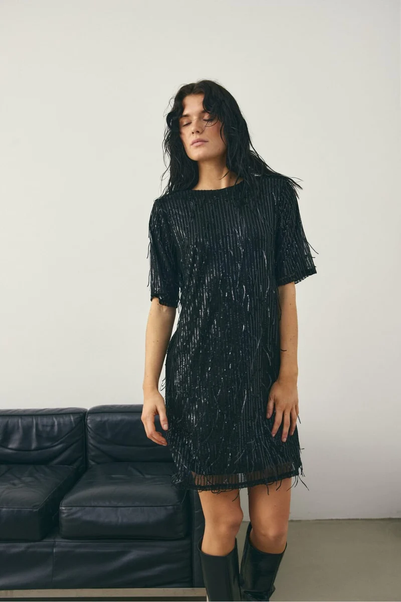 Noella - Leeann Dress 14550003 - 004 - Black