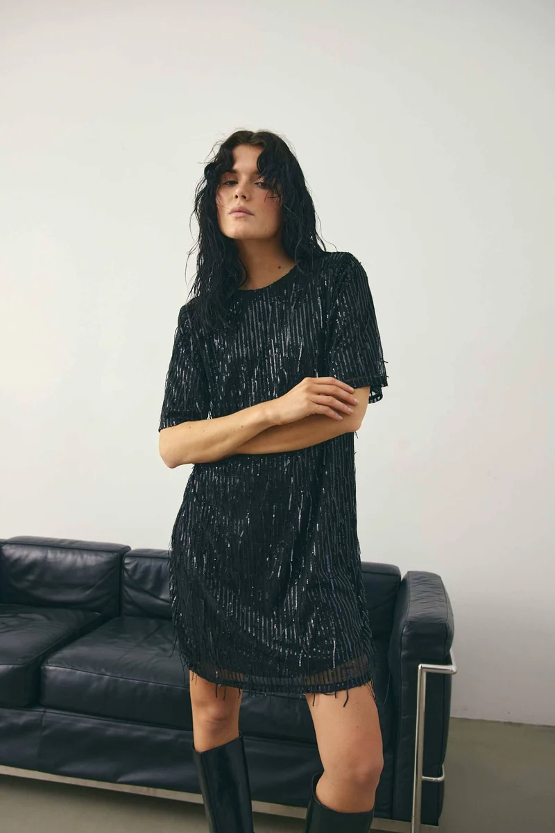 Noella - Leeann Dress 14550003 - 004 - Black