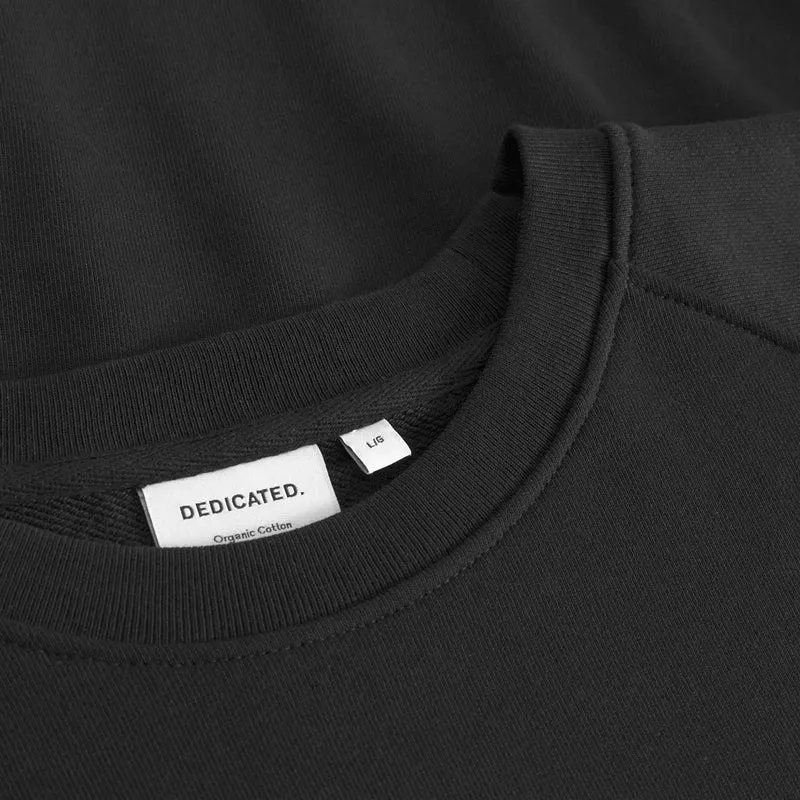 DEDICATED Sweatshirt Malmoe Paper Cut Bike Black