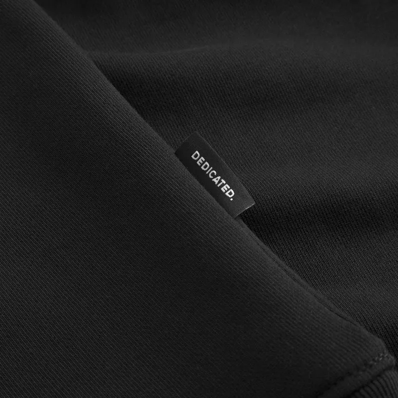 DEDICATED Sweatshirt Malmoe Paper Cut Bike Black