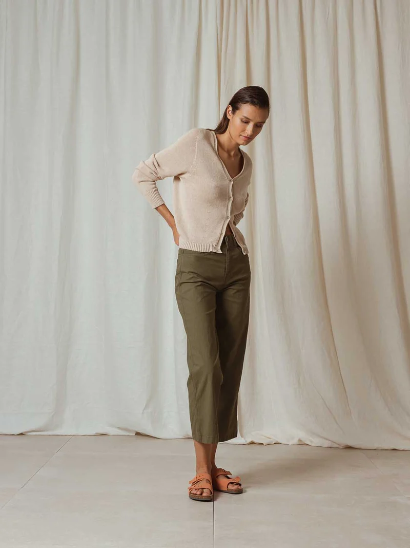 INDI & COLD Pantalón khaki
