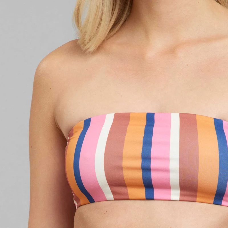 DEDICATED Bikini Top Roma Irregular Stripe multi colour