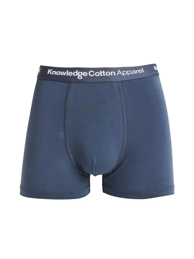 Knowledge Cotton Apparel 2 Pack Boxer Briefs grey melange
