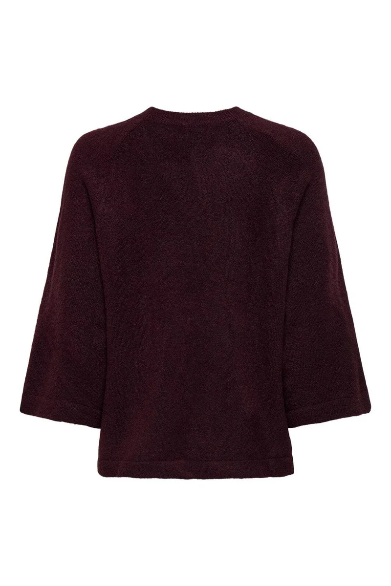 Only - Onlsimoni 3/4 Pullover Knt - 4854434 Port Royale Melange