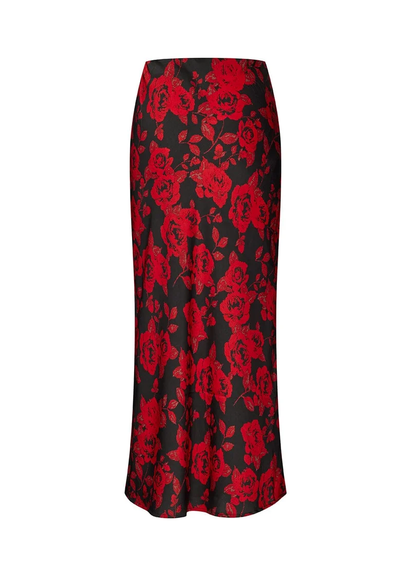 Modström - Ruthiemd Print Skirt 58799 - 11967 - Racing Rose