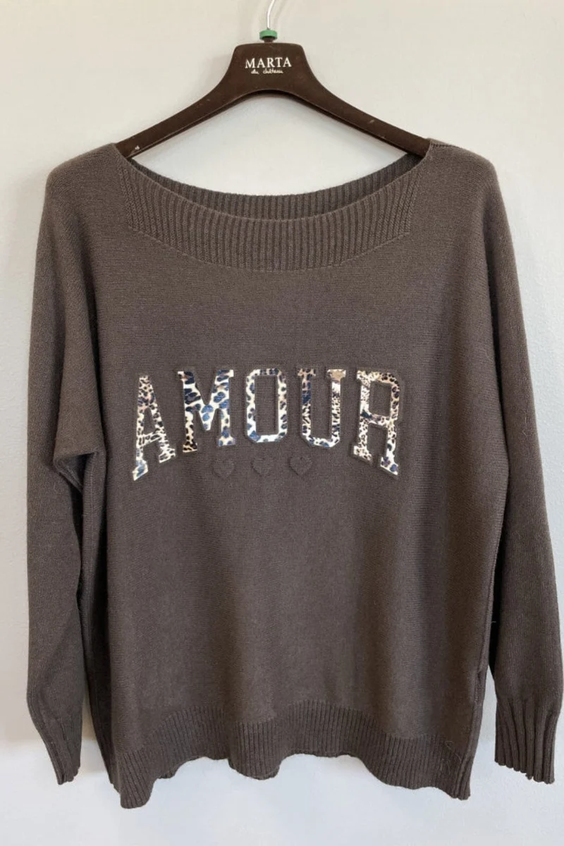 Marta Du Chateau - Mdcmiretta Knit 95111 - Moro/Leo