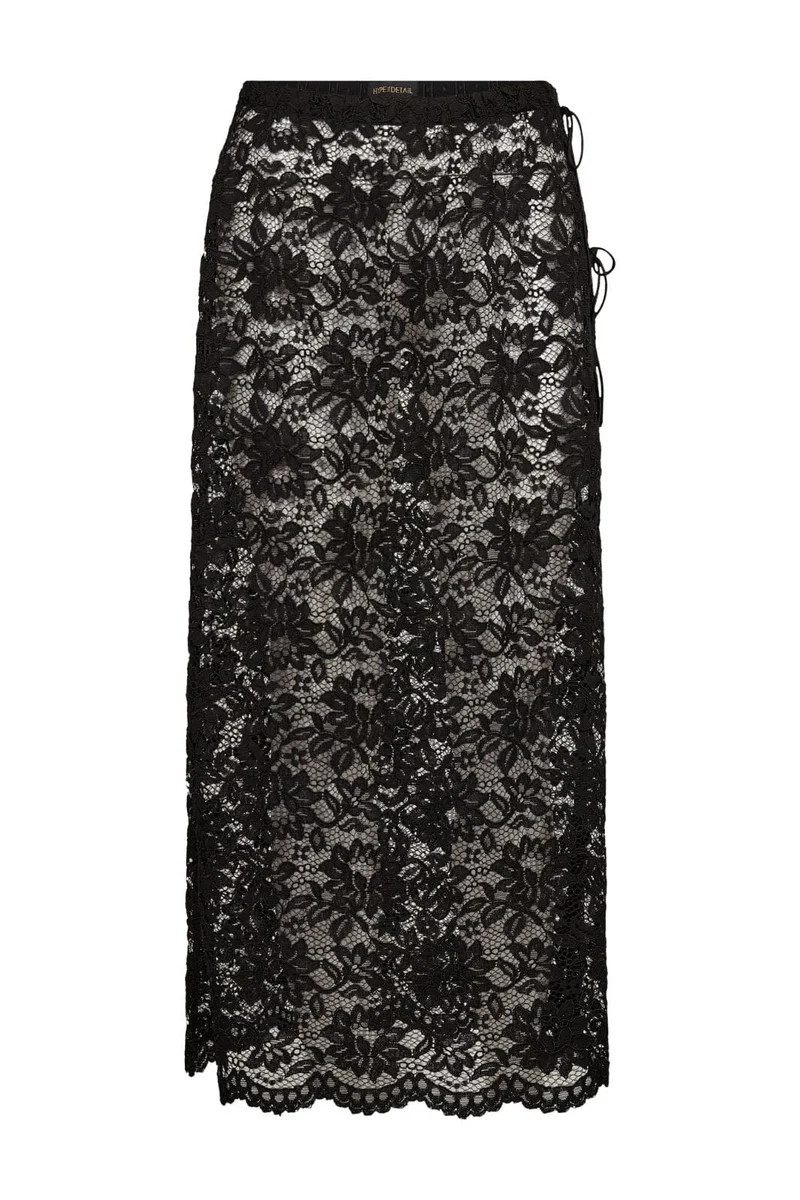 Hype The Detail - Lace Skirt 380-97 - 9 - Black