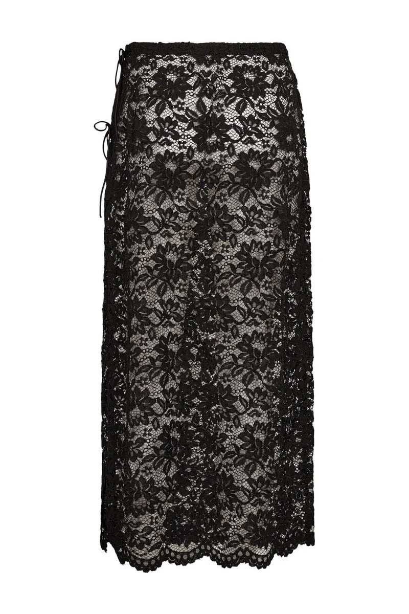 Hype The Detail - Lace Skirt 380-97 - 9 - Black