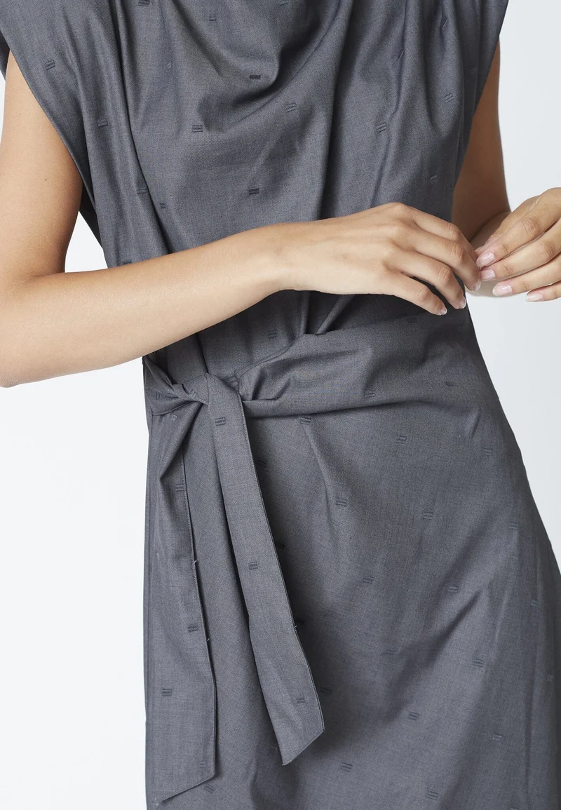 Co´Couture - Sagacc Long Dress 46013 - 139 - Mid Grey