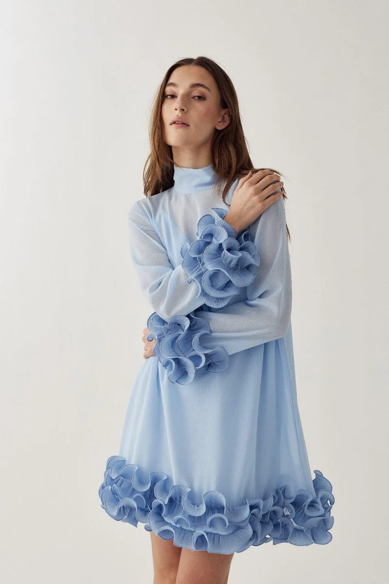 Noella - Latania Dress 14510001 - 387 - Sky Blue