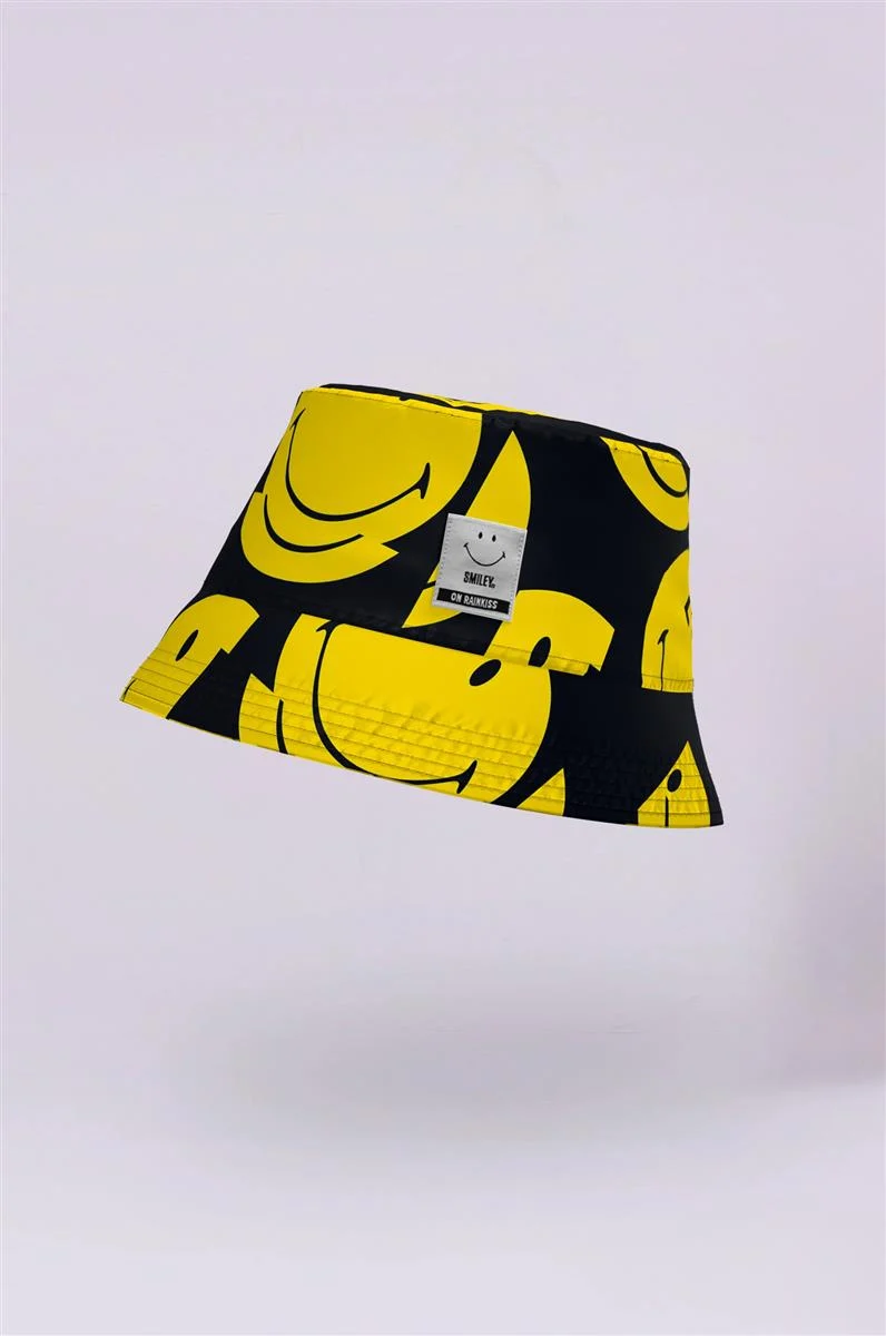 RAINKISS Rainbow All Smiles x Smiley Bucket Hat