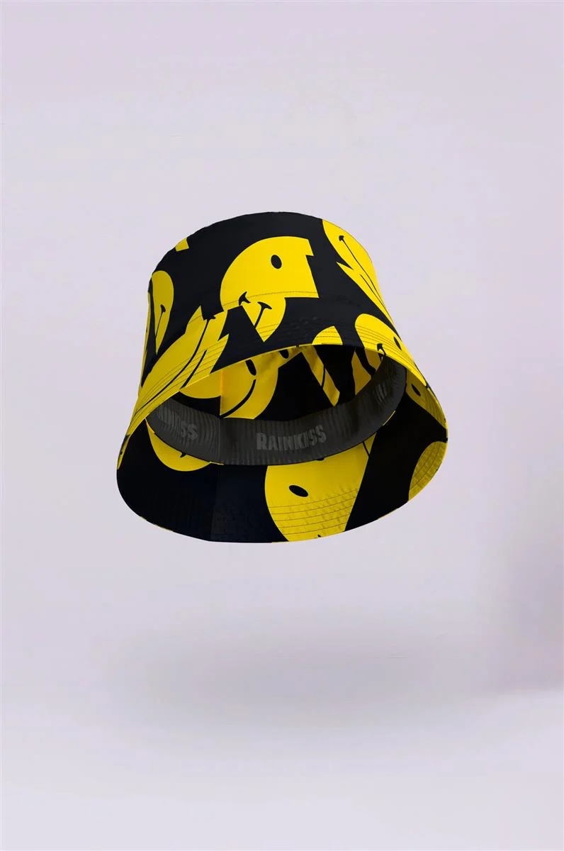 RAINKISS Rainbow All Smiles x Smiley Bucket Hat