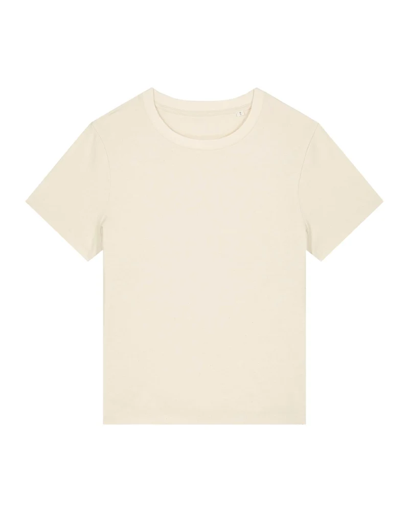 FAIRFITTERS Basic T-Shirt Women natural raw