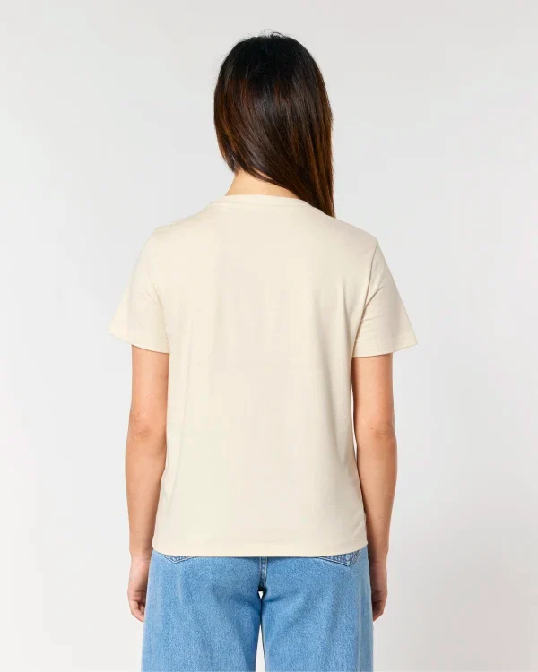 FAIRFITTERS Basic T-Shirt Women natural raw
