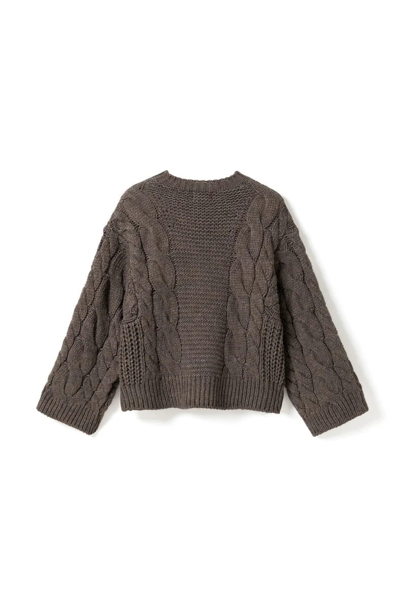 Noella - N-Lisbeth C Knit 14380002 - 1534 - Ash Brown