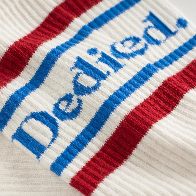 DEDICATED Sport Socks Ullevi Logo Surf Blue