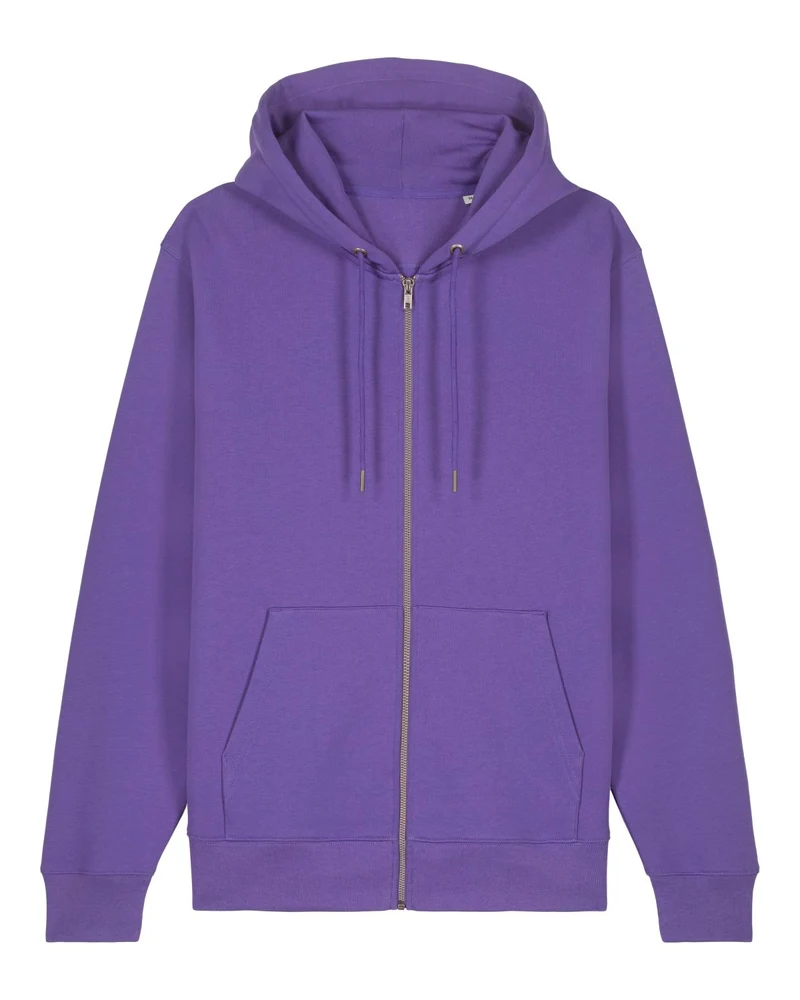 FAIRFITTERS Basic Zip-Hoodie Unisex Cultivator 2.0 purple love