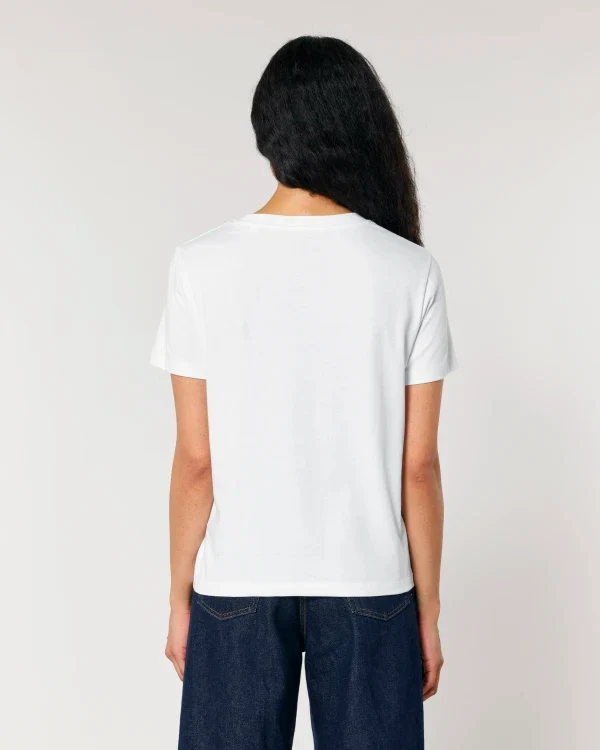 FAIRFITTERS Basic T-Shirt Women white
