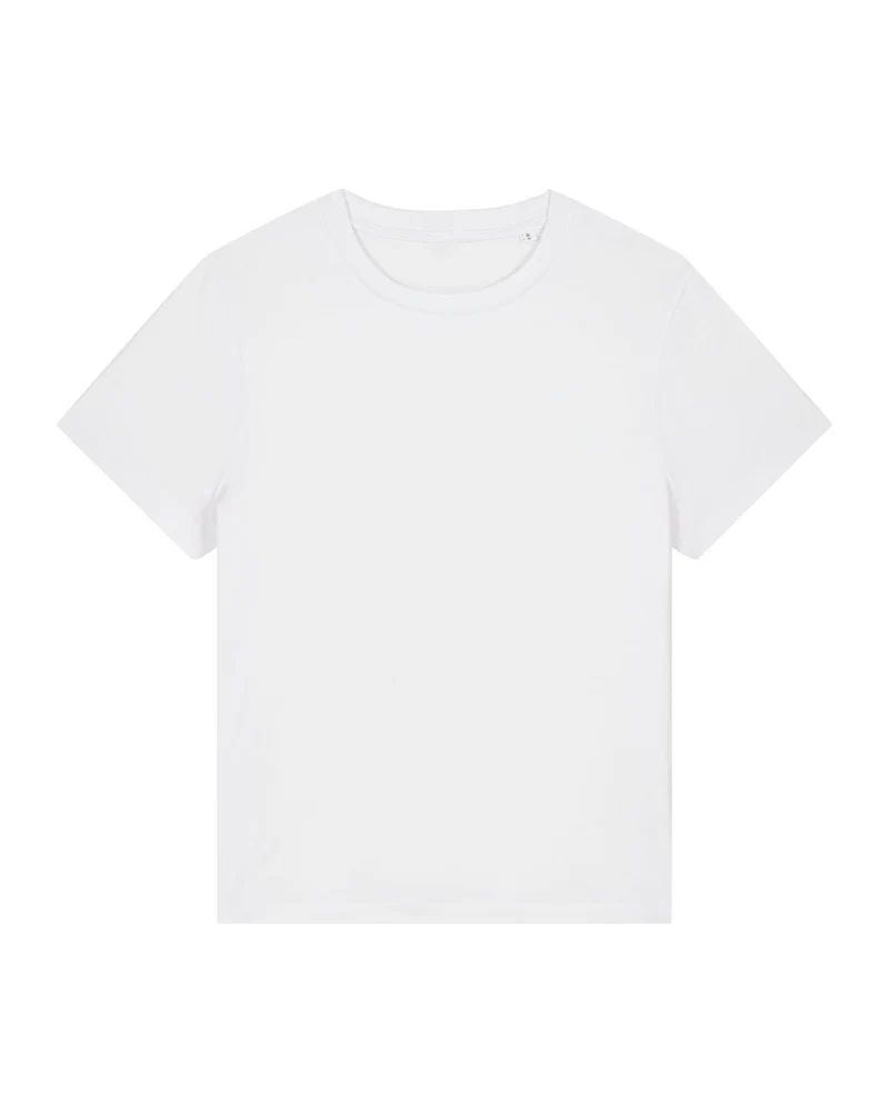 FAIRFITTERS Basic T-Shirt Women white