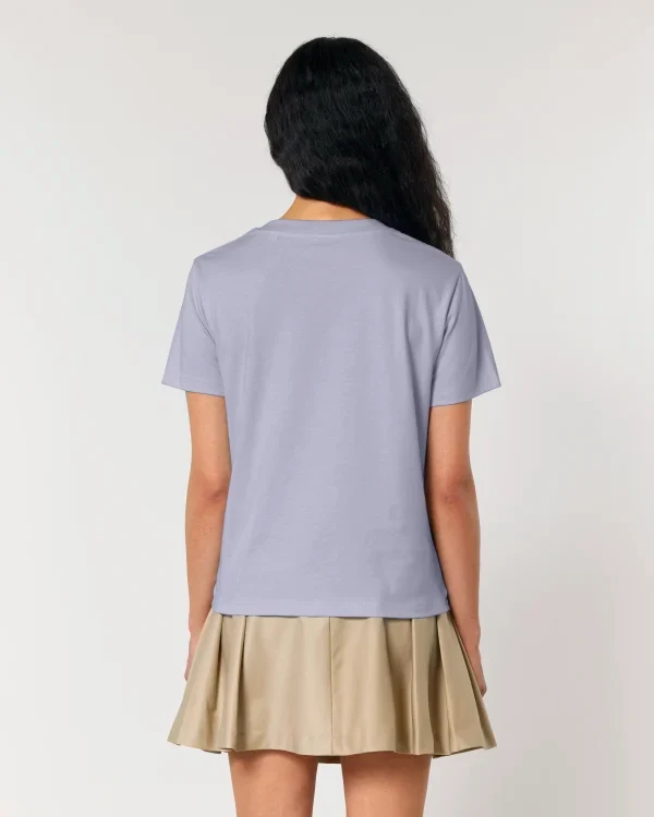 FAIRFITTERS Basic T-Shirt Women lavender