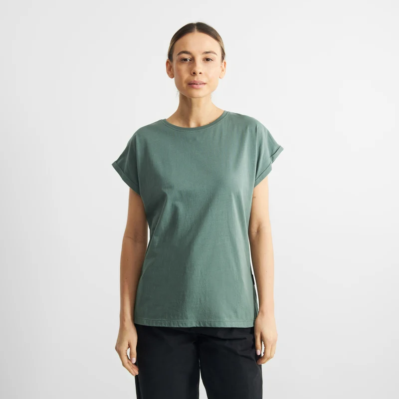 DEDICATED T-Shirt Visby Base Forest Green