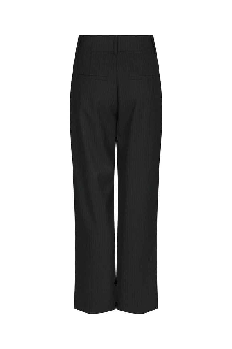 Neo Noir - Nathalie Slim Pinstripe Pants 170346 - 702 - Dark Navy