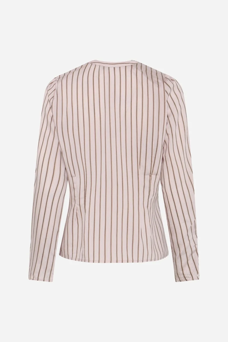 Bruuns Bazaar - Arengabbzea Shirt BBW4879 - Primrose Pink Stripe